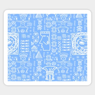 Egyptian and african mud cloth Sticker